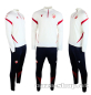 Preview: Macron komplet 1/4 zip trening trenerka CZ 2025/26 offwhite