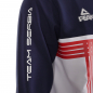 Preview: Ženska trenerka 1/4 zip PEAK SRB OKS teget/bela