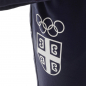 Preview: Ženska trenerka 1/4 zip PEAK SRB OKS teget/bela