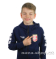 Preview: Kids Capelli Full Zip Hoodie FSS 2025/26 Navy with Serbia national team crest
