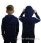 Preview: Kids Capelli Full Zip Hoodie FSS 2025/26 Navy with Serbia national team crest