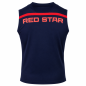Preview: FK Crvena zvezda 2026/27 Macron sleeveless training shirt in navy with red details