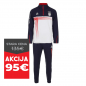 Preview: Ženska trenerka 1/4 zip PEAK SRB OKS teget/bela