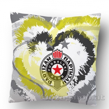 Jastuk PFC "SRCE" 35 x 35 cm