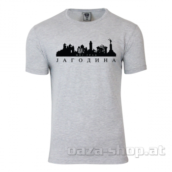 Preview: Majica SRB "MOJ GRAD JAGODINA" 3 prsta