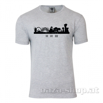 Preview: Majica SRB "MOJ GRAD NIŠ" 3 prsta