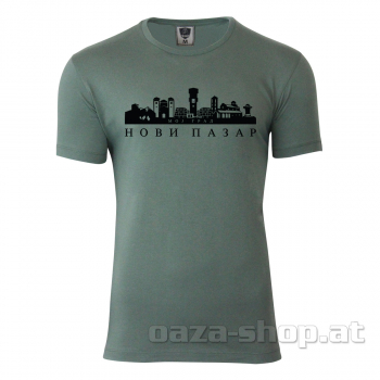 Preview: Majica SRB "MOJ GRAD NOVI PAZAR" 3 prsta