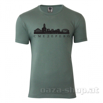 Preview: Majica SRB "MOJ GRAD SMEDEREVO" 3 prsta