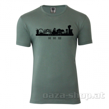 Preview: Majica SRB "MOJ GRAD NIŠ" 3 prsta