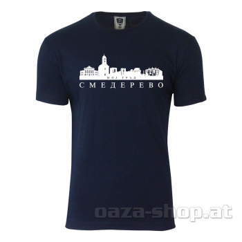 Preview: Majica SRB "MOJ GRAD SMEDEREVO" 3 prsta