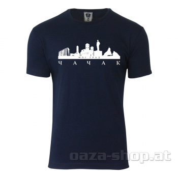 Preview: Majica SRB "MOJ GRAD ČAČAK" 3 prsta