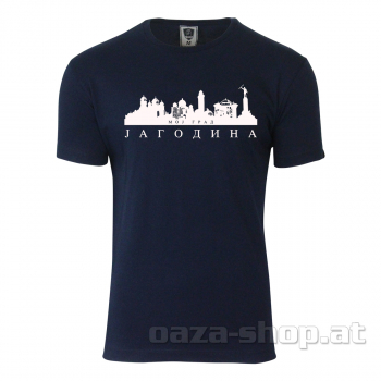 Preview: Majica SRB "MOJ GRAD JAGODINA" 3 prsta