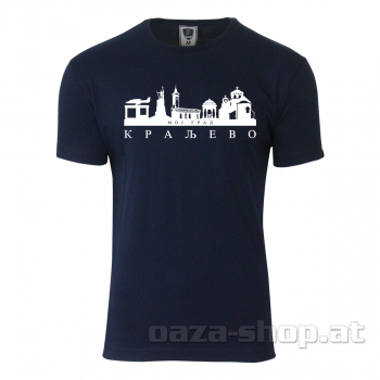 Preview: Majica SRB "MOJ GRAD KRALJEVO" 3 prsta