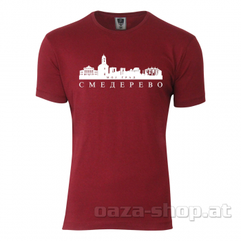 Preview: Majica SRB "MOJ GRAD SMEDEREVO" 3 prsta