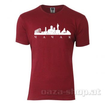 Preview: Majica SRB "MOJ GRAD ČAČAK" 3 prsta