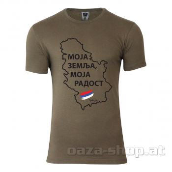 Preview: Majica SRB "МОЈА ЗЕМЉА МОЈА РАДОСТ"