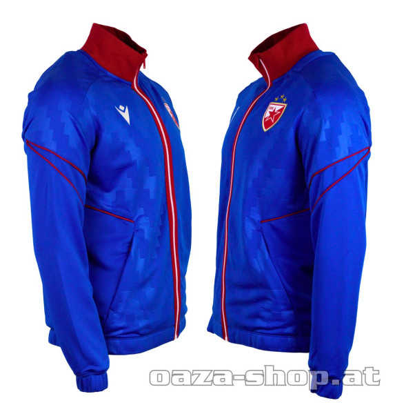 Preview: Macron zip duks CZ 2025/26 royal blue