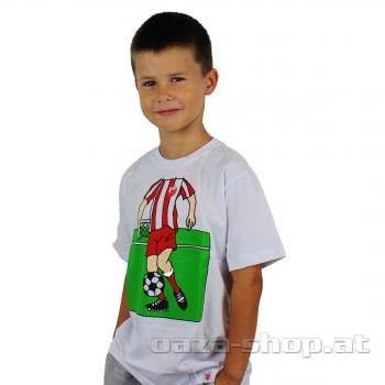 Preview: Dečija majica "FUDBALER" FKCZ bela