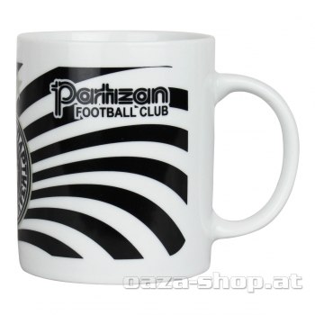 Preview: Šolja "PARTIZAN FOOTBALL CLUB" crno bela