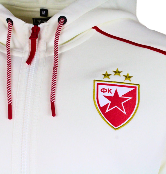 Preview: Macron duks sa kapuljacom CZ 2025/26 offwhite