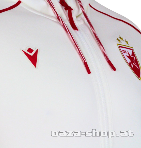 Preview: Macron duks sa kapuljacom CZ 2025/26 offwhite