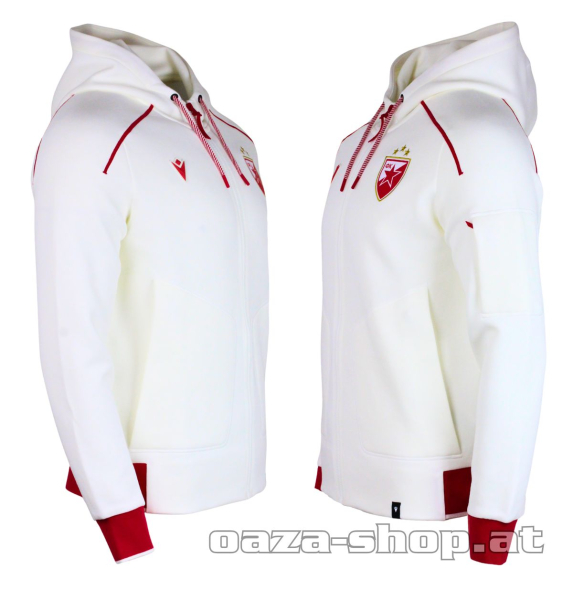 Preview: Macron duks sa kapuljacom CZ 2025/26 offwhite