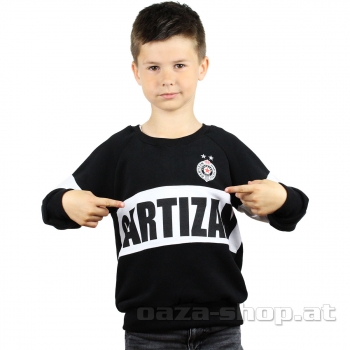 Dečiji duks PFC "PARTIZAN crno beli