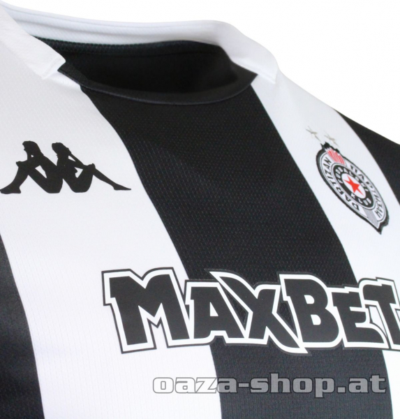Preview: Dres Kappa Partizan 2025/26 crno beli