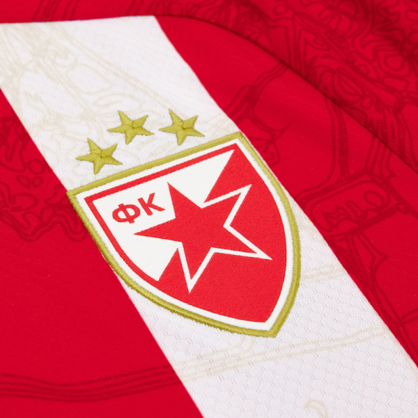 Preview: FK Crvena zvezda Heimtrikot 2026/27 – Macron