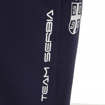 Ženska trenerka 1/4 zip PEAK SRB OKS teget/bela