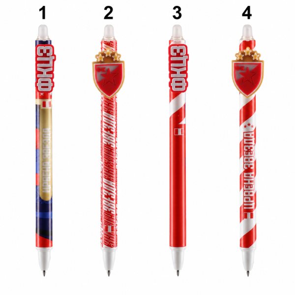 Radierbarer FK Crvena zvezda Gelstift mit blauer Tinte 0,5 mm