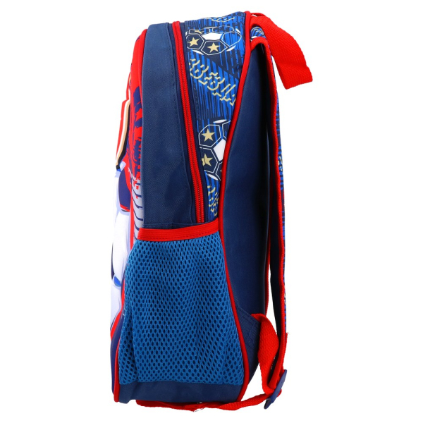 Preview: FK Crvena zvezda 3D Kindergarten-Rucksack mit Vereinswappen und Fußball