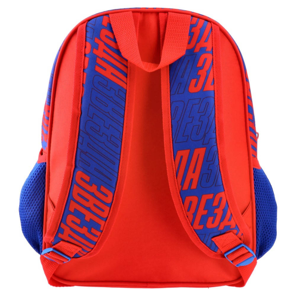 Preview: FK Crvena zvezda 3D Kindergarten-Rucksack mit großem Fußball und Vereinswappen