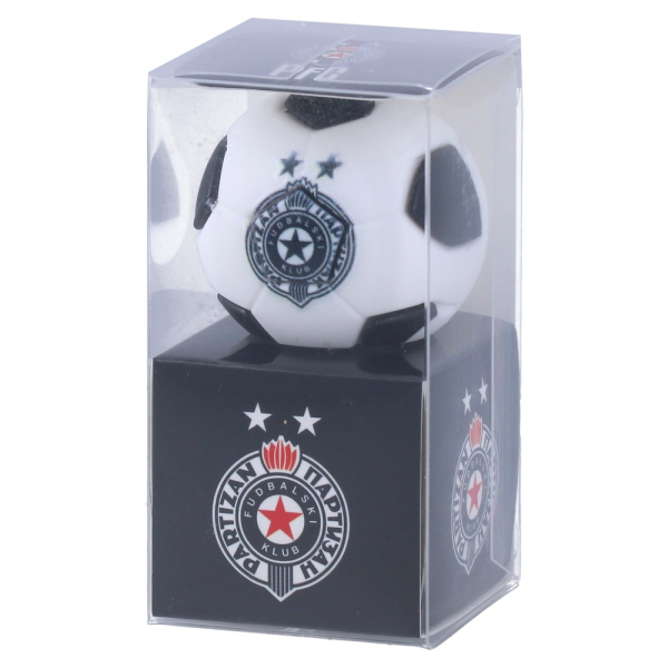 FK Partizan Spitzer mit Radiergummi in Fußballform
