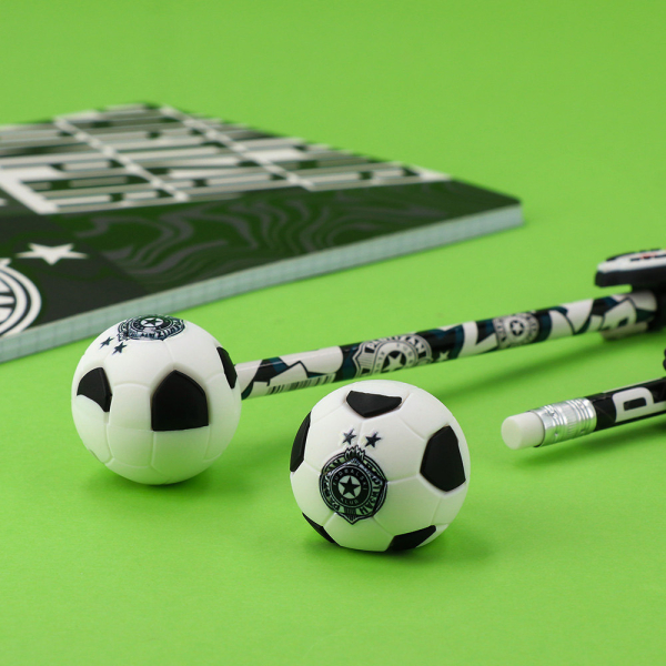 Preview: FK Partizan Spitzer mit Radiergummi in Fußballform