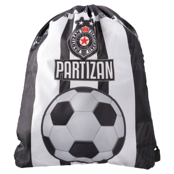 FK Partizan Football Ball Schuhbeutel mit Fußballmotiv