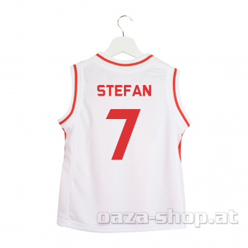 Preview: Dečiji košarkaški dres crveno beli CZ 2023/24