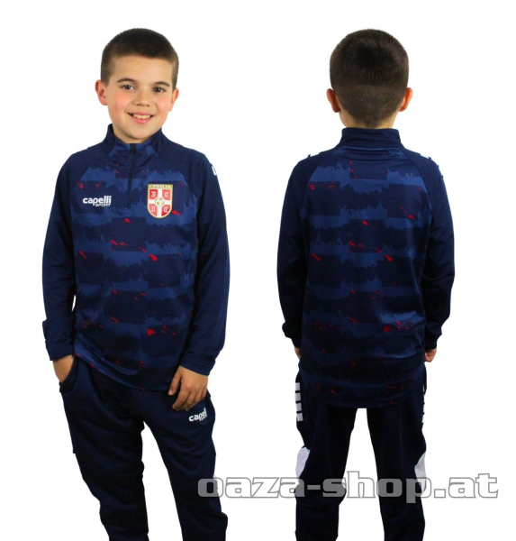 Kinder Capelli 1/4 Zip Trainingsanzug FSS 2025/26 Navy