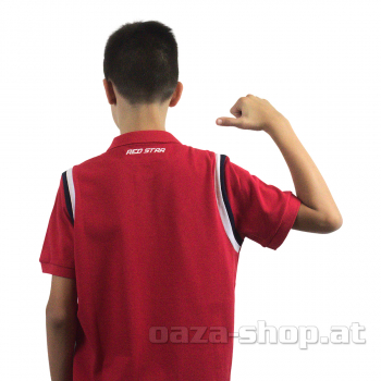 Dečija macron polo majica CZ crvena