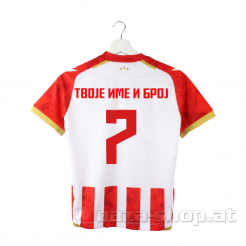 Preview: Dečiji macron dres CZ crveno/beli 2024/25