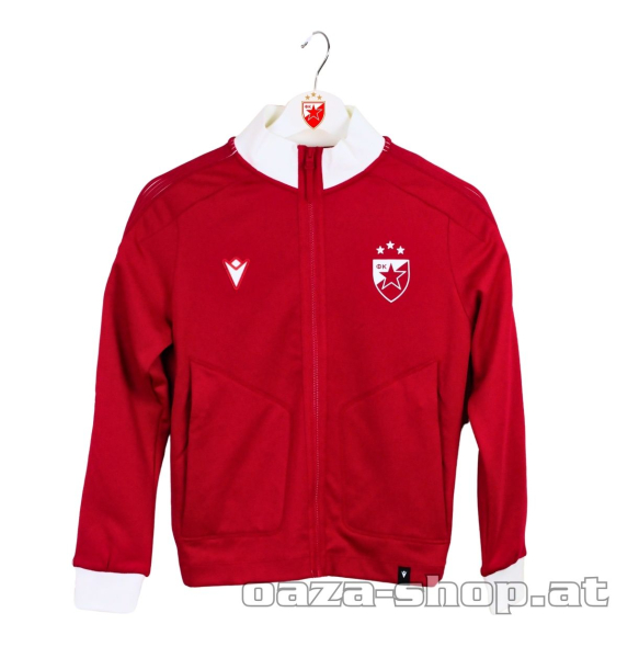 Dečiji macron zip duks CZ 2025/26 red