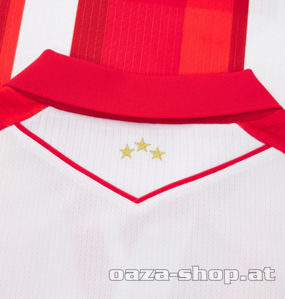 Preview: Dečiji macron dres CZ crveno-beli 2025/26