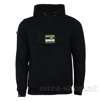 Duks 1/4 zip "3 prsta" crni