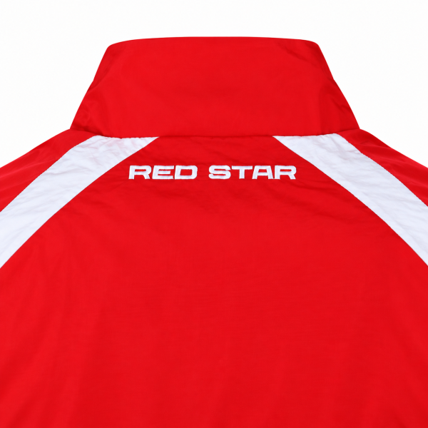 Preview: FK Crvena zvezda Trainingsjacke 2026/27 Macron rot weiß dunkelblau