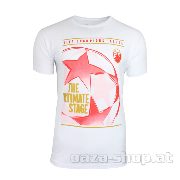 Majica FKCZ "LIGA ŠAMPIONA" bela