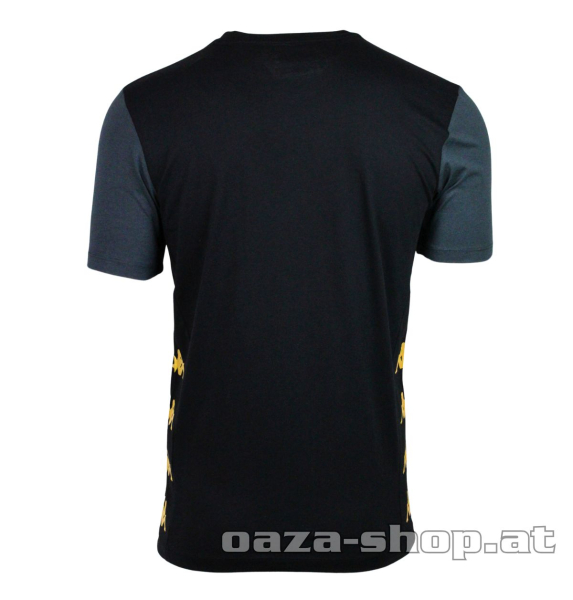 Preview: T-shirt Kappa FK Partizan 2025/26 schwarz/grau