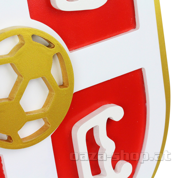 Preview: Veliki zidni GRB Fudbalskog Saveza Srbije 3D