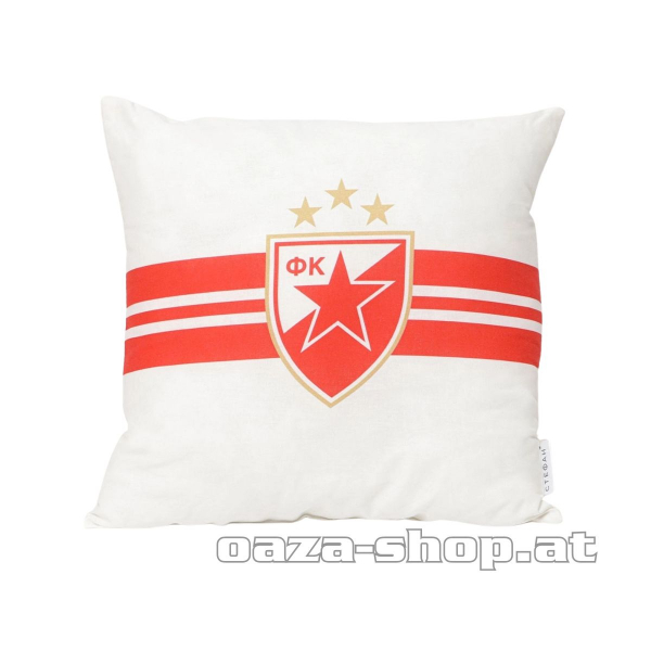 Jastuk CZ crvena pruga