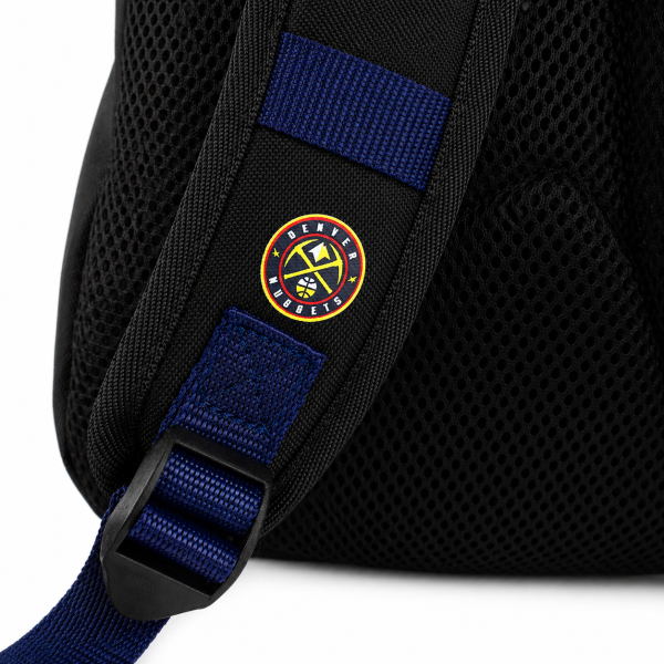 NBA Backpack Denver Nuggets Jokic 15 Black