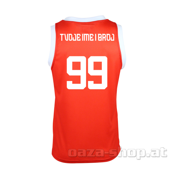 Preview: Košarkaški dres crveni CZ 2024/25